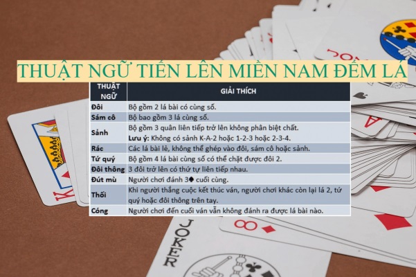 Cách chơi tiến lên đếm lá