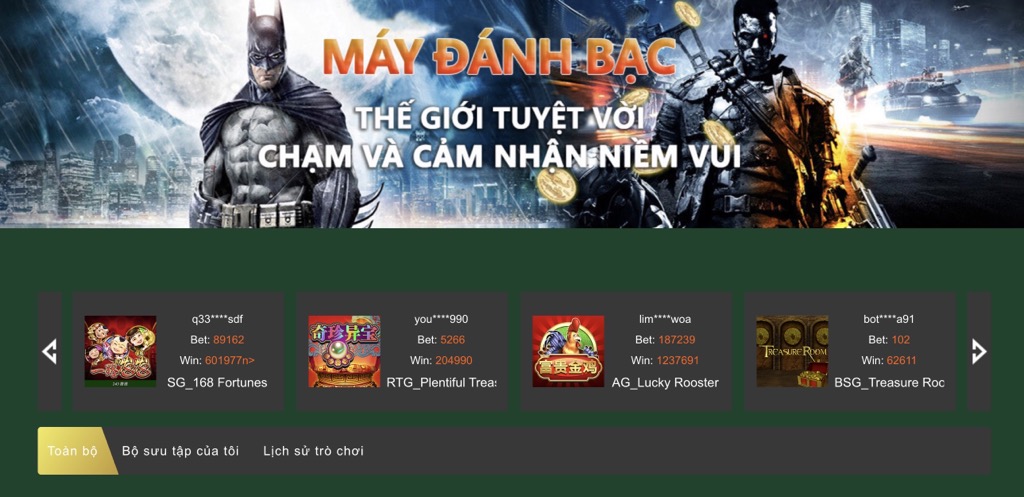 Game bài Bongvip